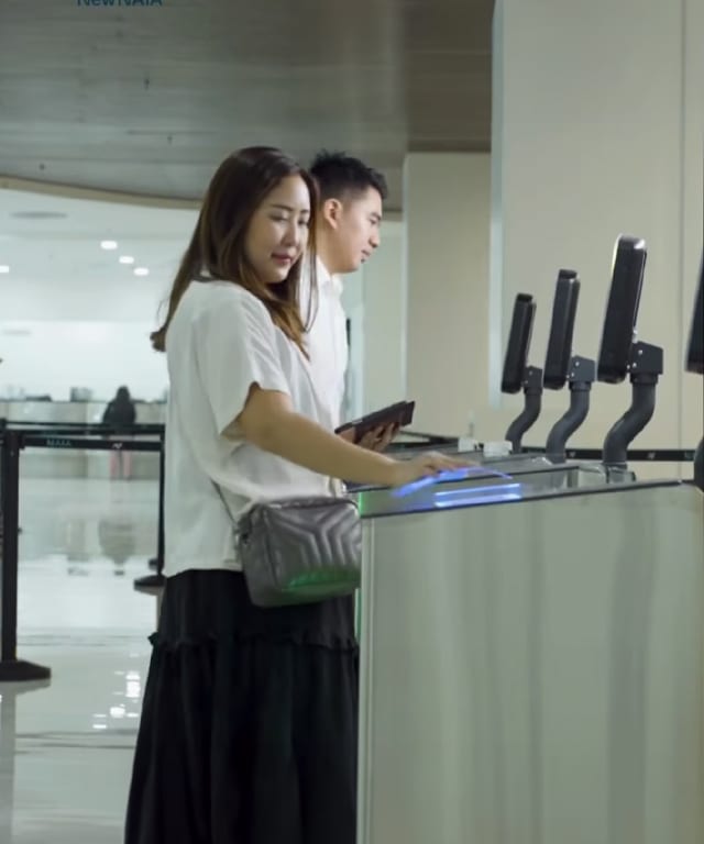 Pre-departure e-gates at NAIA.